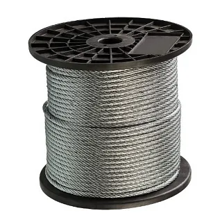 ТРОС DIN3055 6X7+FC (ZN) D2,0 БОБИНА 200M 2176000002