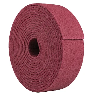 Лента шлифовальная флисовая, мягкая 10 м X 115 мм, нормальный корунд (NC), зерно 280, mte 2585804280