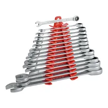 Набор ключей комбинированных с трещоткой 8-24 мм 15 предметов IZELTAS 0340002115