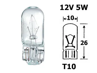 W5W 12V 5W W2.1X9.5D МАЯК 81205бц