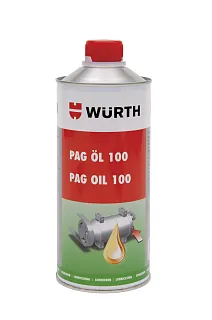 Масло компрессорное полиалкиленгликолевое PAG 100 250 мл, Wurth ЧЗ 0892764026