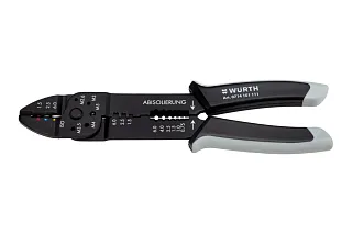 Пресс-клещи механические универсальные для обжима изолированных наконечников 0,5-6 мм2 QI60 Wurth 0714101111