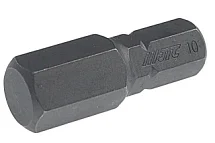 Бита шестигранная HEX 10 мм 30 мм хвостовик C8,0 мм (5/16") JTC JTC-1253010