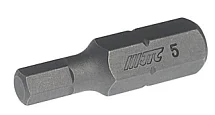 Бита шестигранная HEX 5 мм 30 мм хвостовик C8,0 мм (5/16") JTC JTC-1253005