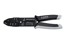 Пресс-клещи механические универсальные для неизолированных наконечников 0,5-6 мм2 QU25 Wurth 0714101121