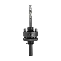 Оправки для коронок биметалл HSS Сo8% 32-200 мм, 6-гранный хвостовик, mte 263202 