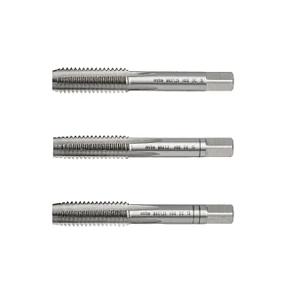 Метчики ручные HSS DIN 352, комплект 3 шт. M8X1,25, mte 26398