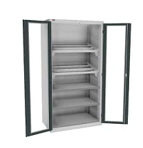 Шкаф инструментальный с дверьми с окнами ВС-055-012 13.0516-103