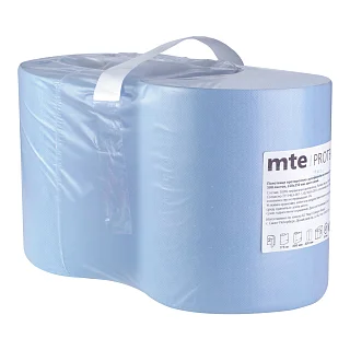 Бумажное полотенце 2сл 22х35см 500л синее, mte 6997579738