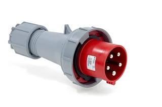 ВИЛКА CEE 5КОНТ 63A 400V КРАСН IP67 0969710563
