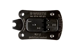 Матрица для MLK 1,2 мм с уплотнителем 0,14-1 мм2 Wurth 0714107571