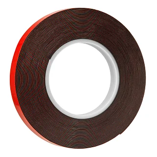 Лента монтажная двухсторонняя черная 9 мм 10м, блистер, mte 2894909109