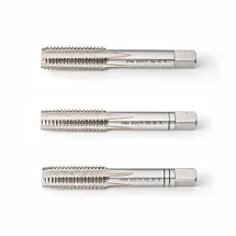 Метчики ручные HSS DIN 352, комплект 3 шт. M12X1,75, mte 263912 