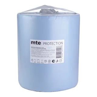 Бумажное полотенце 2сл 33х35см 1000л синее, mte 6997800830