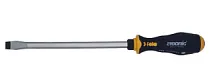 Отвертка усиленная с прямым шлицем (Slotted), трехкомпонентная рукоятка, 2.0X12.0Х210, FELO 45012040