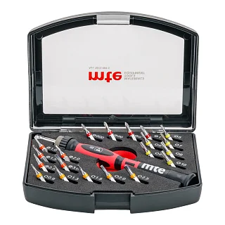 Набор бит с хвостовиком 4 мм для точных работ 21 предмет mte 26134895