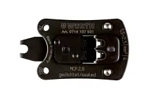 Матрица для MCP 2,8 мм с уплотнителем 1,5-4 мм2 Wurth 0714107531