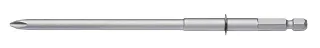 Бита PH2 155 мм хвостовик E6,3 мм для ленточных шуруповертов Wurth и BOSCH, Wurth 0614100111
