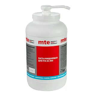 Паста очищающая абразивная для рук с дозатором 5 л, mte ЧЗ 2893951005