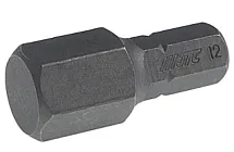 Бита шестигранная HEX 12 мм 30 мм хвостовик C8,0 мм (5/16") JTC JTC-1253012