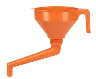 ВОРОНКА ИЗОГНУТАЯ ИЗ ПОЛИЭТИЛЕНА D160MM 02562