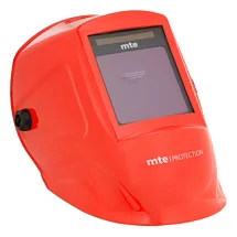 Маска сварщика ф10 красная, аналоговый светофильтр, mte 2984700650