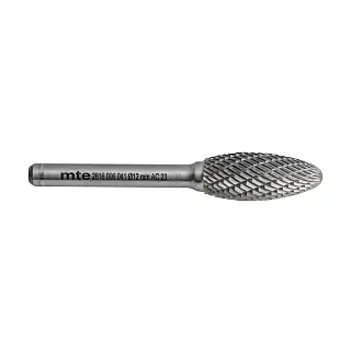 Борфрезы твердосплавные MX форма H D12X30X6 мм, mte 2616006041