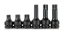 Набор головок 1/2" ударных XZN (SPLINE) 6 предметов  1952001016