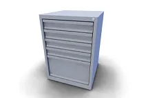 ТУМБА ИНСТРУМЕНТАЛЬНАЯ VL015 RAL7038 9777122386