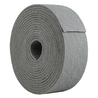 Лента шлифовальная флисовая, мягкая 10 м X 115 мм, карбид кремния (SIC), зерно 1200, mte 2585804600