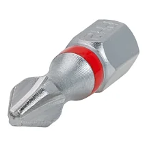 Бита PH2 25 мм хвостовик С6,3 мм торсионная mte 2614176461