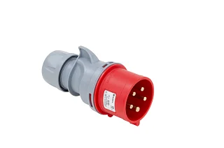 ВИЛКА CEE 5КОНТ 32A 400V КРАСН ELMO 0969701532