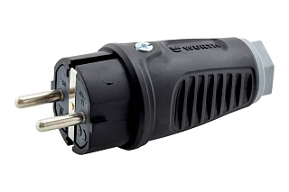 ВИЛКА РЕЗИН 16А 250В С/ЗАЗЕМЛ 0969300401