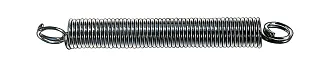 ПРУЖИНА РАСТ DIN2097 (ZN) 2 1X9X100 0506210100
