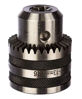 Патрон сверлильный зажимной ключевой № 155 1-13 мм B16, точный Эксперт (ключ в компл) 70301004