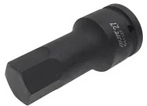 Головка торцевая ударная шестигранник HEX 27 мм 3/4" длина 100 мм JTC JTC-641127