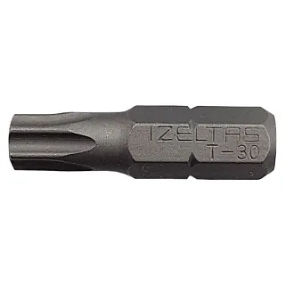 Бита Торкс T30 25 мм хвостовик С6,3 мм IZELTAS 4830210030