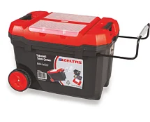 Ящик пластиковый на колесах, для инструментов 28", 595x420х380, 8445331028, 14000004141, IZELTAS 8445331028