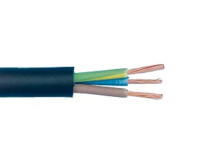Кабель влагостойкий H07RN-F 3х1,5 мм2 черный Wurth 07701165