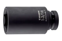 Головка торцевая ударная шестигранная удлиненная 1 3/16" 1/2" дюймовая Wurth 071413 495