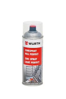 Цинковый светлый спрей 520/400 мл, Wurth 0893114114