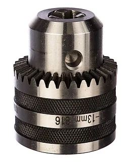 Патрон сверлильный зажимной ключевой № 155 1-13 мм B16, точный Эксперт (ключ в компл) 70301004