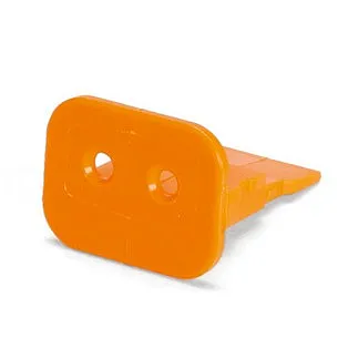 Фиксатор вилки Deutsch DT 2 контакта W2S оранжевый 2555209102