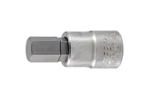 Головка торцевая шестигранник HEX 1/2" 3/8" длина 50,5 мм дюймовая Wurth 0715127104
