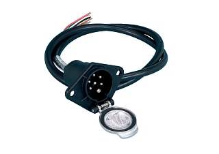 РОЗЕТКА Д/ПРИЦЕПА 7 КОНТ 24В N КАБЕЛ 0555504400