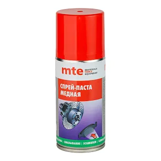 Смазка медная спрей 210/150 мл, mte 2893800150