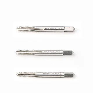 Метчики ручные HSS DIN 352, комплект 3 шт. M5X0,8, mte 26395