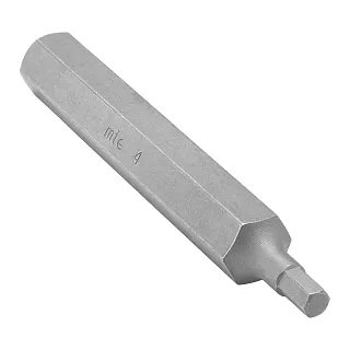 Бита шестигранная HEX 4 мм 75 мм хвостовик 10 мм mte 2614788104