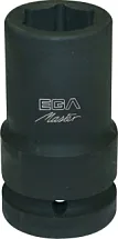 Головка торцевая ударная шестигранная удлиненная 50 мм 1", EGA Master, 65547 1973003712