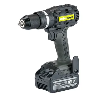 Дрель шуруповерт ударная аккумуляторная 70 Нм HDRD70-18, кейс, з/у, 2 АКБ 5 Ач 4702506012